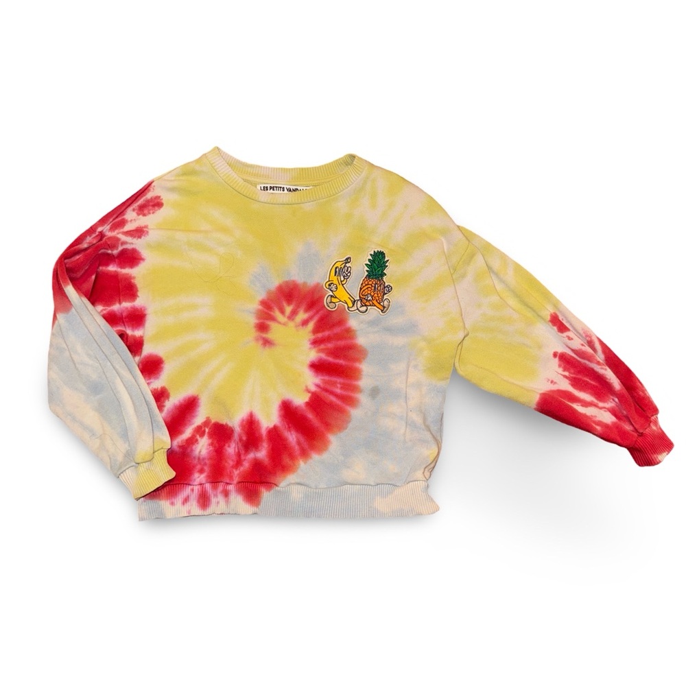 Les Petits Vandales 5T crewneck tie dye sweatshirt